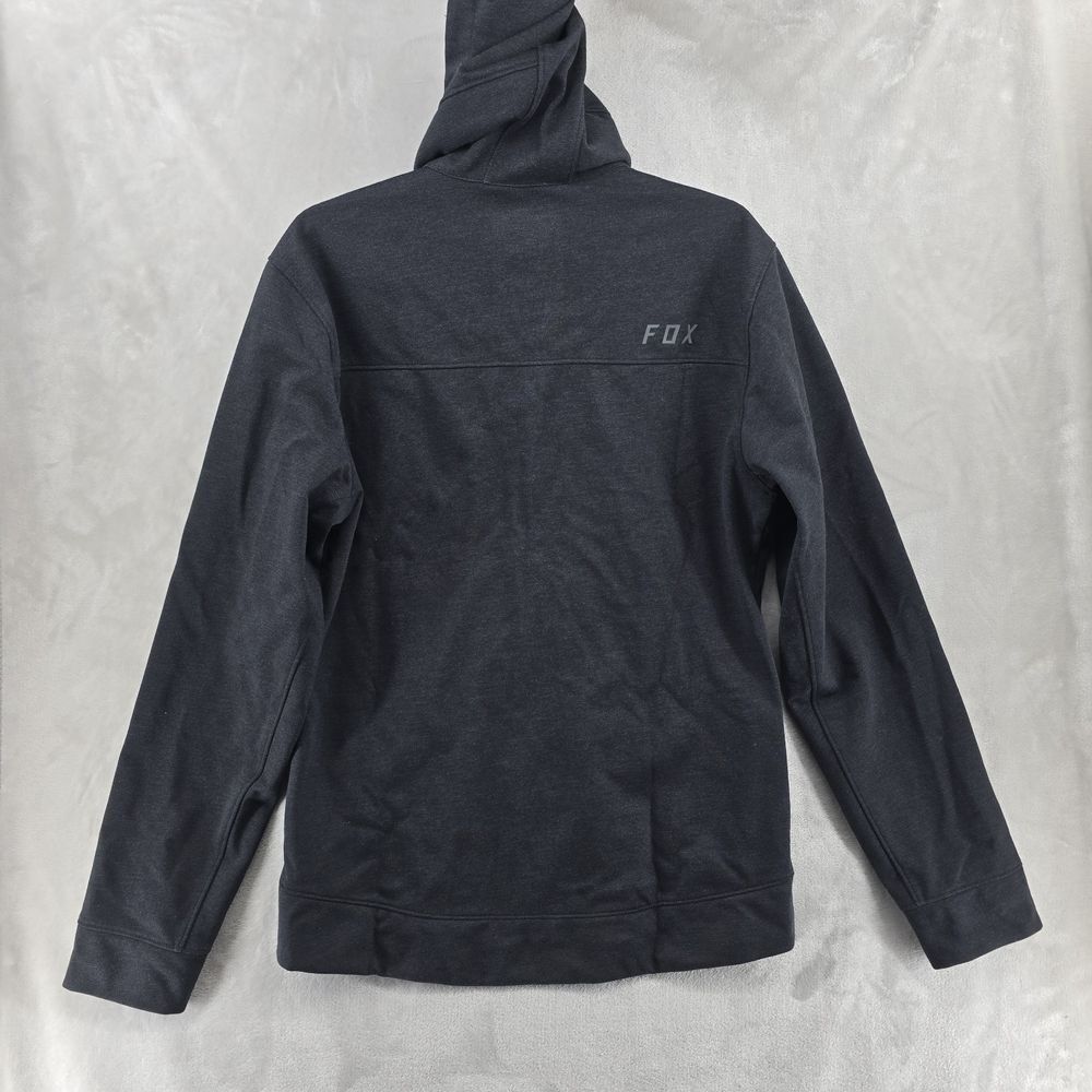 Fox Racing Ranger Fire Jacket Mens Medium Black Soft Shell Full Zip Hoodie - Picture 6 of 7